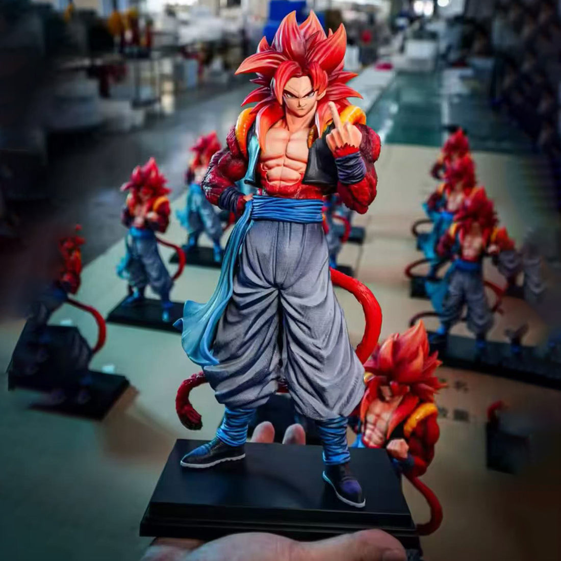 JT Statue Dragon Ball SSJ4 Gogeta Action