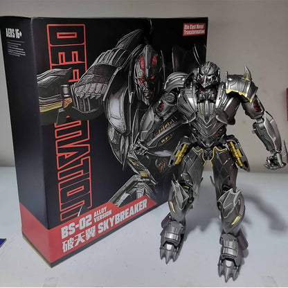 BMB Mgtron BS-02 Sky Breaker Transformation Robot Figure – BS02 Alien Jet Deformation Model
