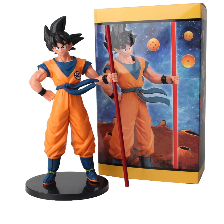 Son Goku Super Saiyan Action Figure 18cm Dragon Ball Z front view