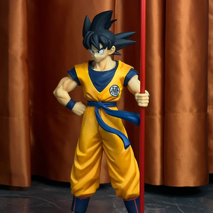 Son Goku Super Saiyan Action Figure side view PVC statue