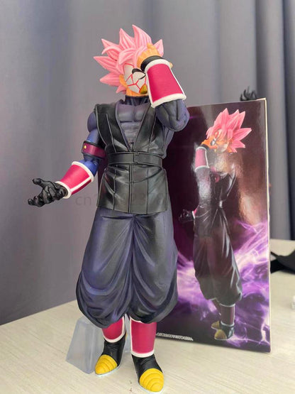 25cm Super Dragon Ball Heroes Zamasu &amp; Goku Black Figure – PVC Action Statue Model Collectible