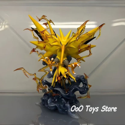 15.5cm Zapdos Anime Action Figure – Legendary Electric Bird PVC Desktop Model Toy