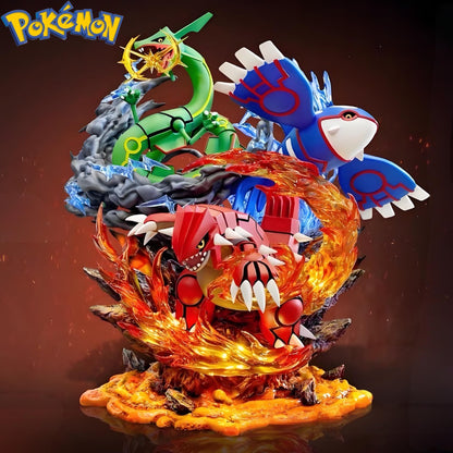 Rayquaza Groudon &amp; Kyogre Action Figure
