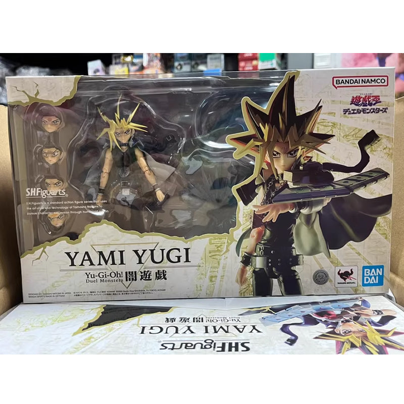 Bandai Genuine S.H.Figuarts Yami Yugi Action Figure – Yu-Gi-Oh! Duel Monsters Joint Mobility Model Toy