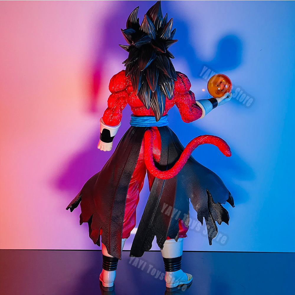 29cm Dragon Ball SSJ4 Gogeta Figure – Super Saiyan 4 Fusion PVC Action Statue Model