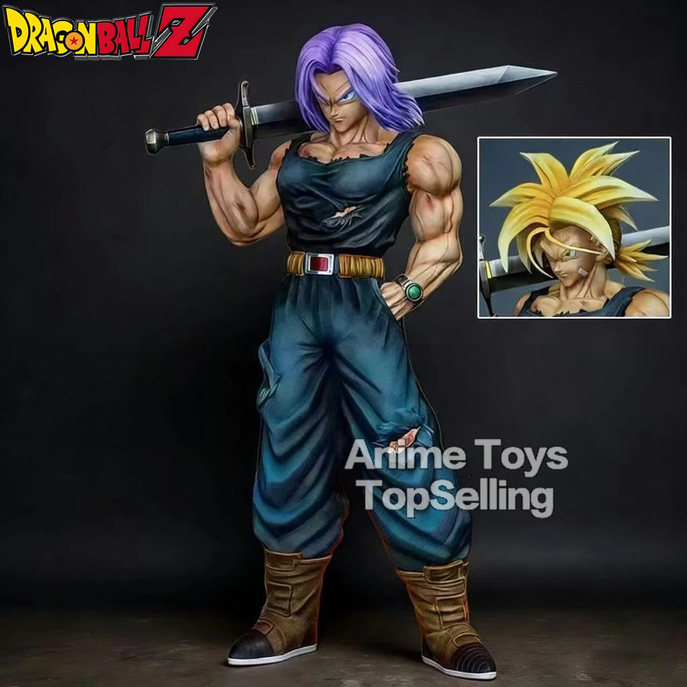 32.5cm Dragon Ball Z Trunks Action Figure – PVC Statue & Anime Collectible Display Model